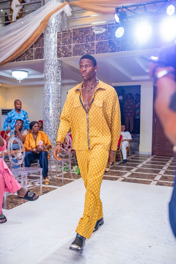 Fashion work sample — Aso Oke, Reimagined